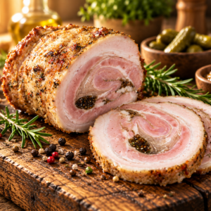 Boczek rolowany